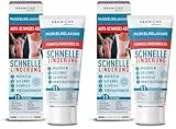 Muskelentspannendes Gel, gegen Schmerzen, Schnelle Linderung von Gelenk, Muskel, posttraumatischen Schmerzen, 11 Wirkstoffe, Kälteeffekt, Ab 7 Jahren, Granions (Packung mit 2)