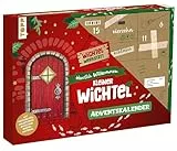 Bei uns zieht ein Wichtel ein - Adventskalender mit Wichteltür, Bastelmaterial und Anleitungbuch
