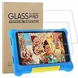 MEMELOKA Schutzfolie für HiGrace Kinder Tablet 7 Zoll, 2 Stück [Hohe Empfindlichkeit][Anti-Bläschen][Anti-Fingerabdruck] 9H Härte Anti-Kratzen Gehärtetes Glas Displayschutz HiGrace Kids Tablet