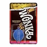 Super7 Willy Wonka und die Schokoladenfabrik Violet Beauregarde Blueberry, 9,5 cm große Willy-Wonka-Actionfigur, Klassische Film-Sammlerstücke und Retro-Spielzeug
