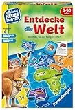Ravensburger 24990 - Entdecke die Welt - Spielen und Lernen für Kinder, Lernspiel für Kinder von 5-10 Jahren, Spielend Neues Lernen für 2-4 Spieler