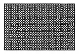 andiamo Fußmatte aus Weichkautschuk - Fußabtreter Hauseingang - Gummimatte im Außenbereich - pflegeleicht, wetterfest und zuschneidbar - Fallschutzmatten Outdoor - Schmutzfangmatte 80 x 120 cm Schwarz