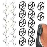 Autositzbezug Halter Clips - Autositz Mit Fester Schnalle | Haken für die Installation von Autositzbezügen | 12 Stück Autositzbezug Befestigungselemente | Ersatz Verriegelungsclip Für Autositz