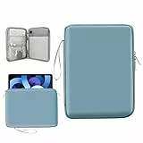 Tablet-Schutzhülle 25,4 cm, 22,9-27,9 cm (9-11 Zoll), iPad Air 11 Zoll, iPad Pro 11 Zoll M4, iPad 9/8/7. Gen 10,2 Zoll, iPad Air 5/4 10,9 Zoll, Galaxy Tab A9+ 11 Zoll, Blau