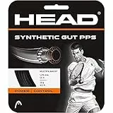 HEAD Synthetic gut Pps Set Tennis-Saite, Schwarz, 1.30 Mm / 16 g