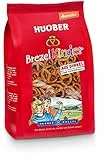 Huober Bio BrezelKinder, kleine Brezeln aus biologisch-dynamisch angebautem Dinkel, ohne Aufstreusalz, ohne Palmfett, demeter, 125 g