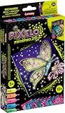 Lansay - PIXELO - Pixelo Phospho 2D Nachfüllpackung - 10 neue 2D-Illustrationen zum Erstellen - Leuchtet im Dunkeln mit phosphoreszierendem Gel - Kreative Aktivität für Kinder - Kompatibel mit Pixelo