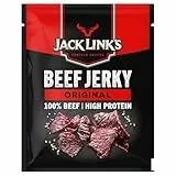 Jack Link's Beef Jerky Original – Proteinreiches Trockenfleisch vom Rind – Getrocknetes High Protein Dörrfleisch, 40g (1 er Pack)