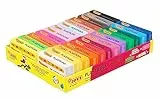 Jovi - Knete - Packung mit 24 Tabletten, 50 Gramm jede, 24 Farben, glutenfrei (P70/24)