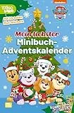 PAW Patrol Mitmachbuch: Mein liebster Minibuch-Adventskalender: Mit 24 tollen Mini-Büchern | Adventskalender zum Vorlesen, Malen und Rätseln ab 3 Jahren