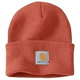 Carhartt Unisex Acrylic Watch Hat Mütze, One Size, Desert Orange
