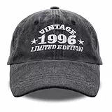 Belillpipi 30 Geburtstag Mann, Geschenk zum 30. Geburtstag Mann, Vintage 1996 Baseball Cap für Männer, Geburtstagsgeschenk für Freund, Ehemann, Bruder, Kollege, Jubiläumsgeschenk