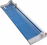 Dahle 448 Papierschneider (bis DIN A0, 20 Blatt Schneidleistung) 1300 mm, blau