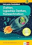 Klett Fit für den Schulstart: Mein großer Vorschulblock Zahlen, logisches Denken, Konzentration für die Vorschule ab 5 Jahren (Die kleinen Lerndrachen)