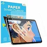 MoKo 2 Stück Papiergefühl Schutzfolie für iPad A16 11. Generation 2025 11 Zoll/iPad 10. Generation 2022 10,9 Zoll, Wie auf Echtem Papier Schreiben, Matt PET Folie, Blendfrei