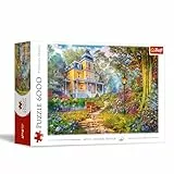 Trefl - Sommerresidenz - 6000-teiliges - Großes, detailreiches Puzzle, zum Selbermachen, kreative Unterhaltung, Spaß, klassisches Puzzle für Erwachsene und Kinder ab 15 Jahren