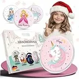 KIDVERSE Handwärmer Kinder 4er Set - Taschenwärmer wiederverwendbar - Wohltuende Handwärmer zum Knicken - Wärmepads Hände mit süßen Motiven - Taschenwärmer Kinder