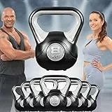 Miweba Sports Kettlebell KB200 | 4.0-12.0 Kg Gewichte - Kugelhantel - Kugelgewicht - Schwunghantel - Kettlebells - Hanteln - Hantel für Indoor & Outdoor - Krafttraining - Bodenschonend (8.0 kg)