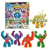 Stretchy Legends Minis Multipack Invaders - 5X Elastische Actionfiguren für Kinder, Klebrige & Dehnbare Superhelden Figuren zu Sammeln