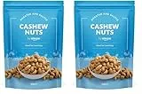 by Amazon Roasted and Salted Cashew Nuts, 500g (Packung mit 2)
