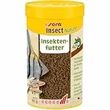 sera Insect Granules 1,5 mm 250 ml (95 g) | nachhaltiges Zierfisch-Hauptfutter mit 100% Insektenprotein | langsam sinkendes Softgranulat | ohne Farb- & Konservierungsstoffe | für Vitale Fische