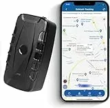TKMARS 4G GPS Tracker Auto GPS Tracker Ohne ABO mit Kostenloser App, 20.000 Mah, bis Zu 240 Tage Akkulaufzeit