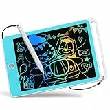 ORSEN 8,5 Zoll LCD Schreibtafel Zeichenbrett, Umweltfreundlich Bunten LCD Maltafel Zaubertafel, Lernspielzeug Spielzeug ab 3-8 Jahre alt Junge, Weihnachten Geburtstagsgeschenk für Kinder (Blau)
