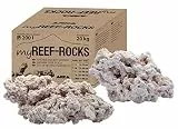 ARKA Riffgestein Aquarium 13–20 cm / 20 kg – natürliches Aragonit-Riffgestein für Meerwasseraquarien – porös, schadstofffrei & ideal für Korallen und Bakterien myREEF-Rocks