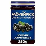 Mövenpick Gourmet-Frühstück schwarze Johannisbeere, Fruchtaufstrich, 8er Pack (8 x 250 g)