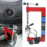 LZDOYY Auto-Reifenvulkanisator, Reifenvulkanisiermaschine, Reifenheizungs-Reparaturmaschine mit 8 Formen, 155–180℃, Garagenausrüstung, DIY-Reifenspreizer-Reparatur-Werkzeug-Set für PKW und LKW