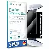 smartect Schutzglas [2 Stück, Klar] kompatibel mit Sony Playstation Portal Remote Player, HD Schutzfolie Anti-Kratzer, Blasenfrei, 9H Härte, 0.3 mm Ultra-klar, Ultrabeständig