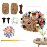 Ziennhu CestMall Häkelset für Anfänger, Häkelset für Erwachsene und Starter-Set mit Schritt-für-Schritt-Anleitung und Video-Tutorials zum Stricken