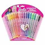 16-teiliges set mit Glitzerstiften zum Bemalen des Körpers in glitzernden und leuchtenden Farben von Townley Girl, für Kinder ab 3 Jahren (Barbie)