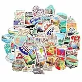 Amerika scrapbook stickers New York sticker aesthetic Las Vegas laptop aufkleber sticker fotoalbum Amerika flagge Grand Canyon Niagara Falls San Francisco reise aufkleber New York souvenirs USA reise