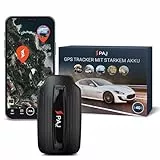PAJ GPS - Power Finder 4G magnetischer Langzeit GPS-Tracker, Echtzeitortung für Oldtimer, Auto, Fahrzeuge, Boote, Anhänger, LKWs etc, bis zu 90 Tage ohne Aufladen, Alarmbenachrichtigungen per App