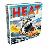 Asmodee, Heat – Legenden, DE-Version, Kennerspiel-Erweiterung für 1-5 Spieler ab 10 Jahren, Rasantere Rennen, Maximale Hitze - EIN Rennspiel mit 60 Minuten Spielzeit pro Partie