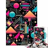 1000-teiliges Puzzle für Teenager Kaleido Craze kognitives Spiel Geschenk präziser Schnitt Spielspaß in der Freizeit Festliche Heimdekoration (38x52cm)