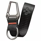 Spigen Karabiner mit Band und Schlüsselanhänger Schlüsselring – Schwarz