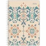 Ladytimer Ringbuch Oriental 2026 - Taschen-Kalender A5 (15x21 cm) - Schüler-Kalender - Weekly - Ringbindung - 128 Seiten - Alpha Edition