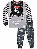 Harry Bear Jungen Monster Schlafanzug Slim Fit Grau 122