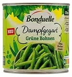 Bonduelle Grüne Bohnen dampfgegart, 12er Pack (12 x 220g)