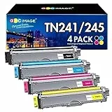 GPC IMAGE TN241 TN245 Kompatibel für Brother MFC 9332CDW Toner DCP 9022CDW MFC 9142 CDN HL-3142CW MFC-9332CDW MFC-9142CDN DCP-9022CDW DCP-9020CDW HL-3152CDW HL-3140CW TN245C TN245Y TN245M (4er-Pack)