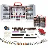 SHALL Multifunktionswerkzeug Zubehör Set 508-teilig Drehwerkzeug Mehrzweck Zubehörset für Schneiden, Schleifen, Bohren, Gravieren & Polieren | Dremel-kompatibel