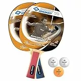 Donic-Schildkröt Tischtennis-Set Level 300 für 2 Spieler (2 Schläger 1,0 mm Schwamm, 3 Bälle, im Blister, gute Freizeitqualität), 788634, Schwarz
