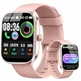 uaue AI Smartwatch Herren Damen, 1.91' Fitnessuhr Integrierte ChatGPT-AI und Telefonfunktion, Pulsuhr/Schlafmonitor/Schrittzähler/110+ Sportmodi Smart Watch, IP68 Wasserdicht Sportuhr, für Android iOS