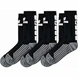 Erima 3-Pack Classic 5-C Socken SchwarzWeiss, 39-42 Herren