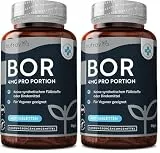Boron - 4mg Reines Bor je Tablette - 800 Tabletten - 26 Monate Vorrat - Laborgeprüft - Ohne unerwünschte Zusätze - Hochdosiert - Veganfreundlich - Hergestellt von Nutravita