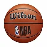 Wilson Basketball NBA DRV PRO, Outdoor, Tackskin Gummi, Größe: 7, Braun