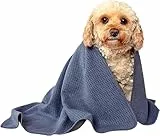 Glart 4485 Mikrofaser Hundetuch – 80×55 cm saugstarkes Handtuch zum Abtrocknen & Reinigen – weich & schonend für Fell & Pfoten – für Auto, Bad & Zuhause – designed in Germany
