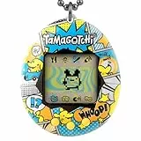 Bandai - Tamagotchi - Original Tamagotchi - Pochitchi Comic Book - Elektronisches virtuelles Haustier - Interaktives Haustierspielzeug - Erdbeermotiv - Spielzeug für Kinder ab 8 Jahren - 42976